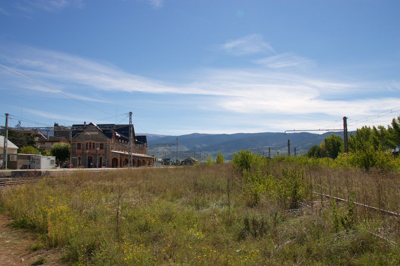Ehemailger Bahnsteig