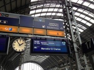 TGV nach Marseille fährt gleich ab