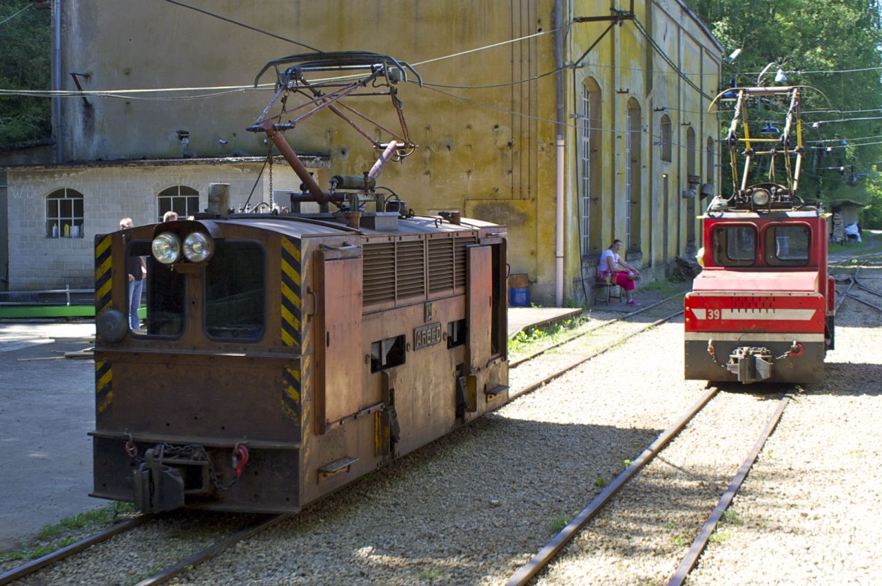 E-Loks der Minièresbunn in Doihl