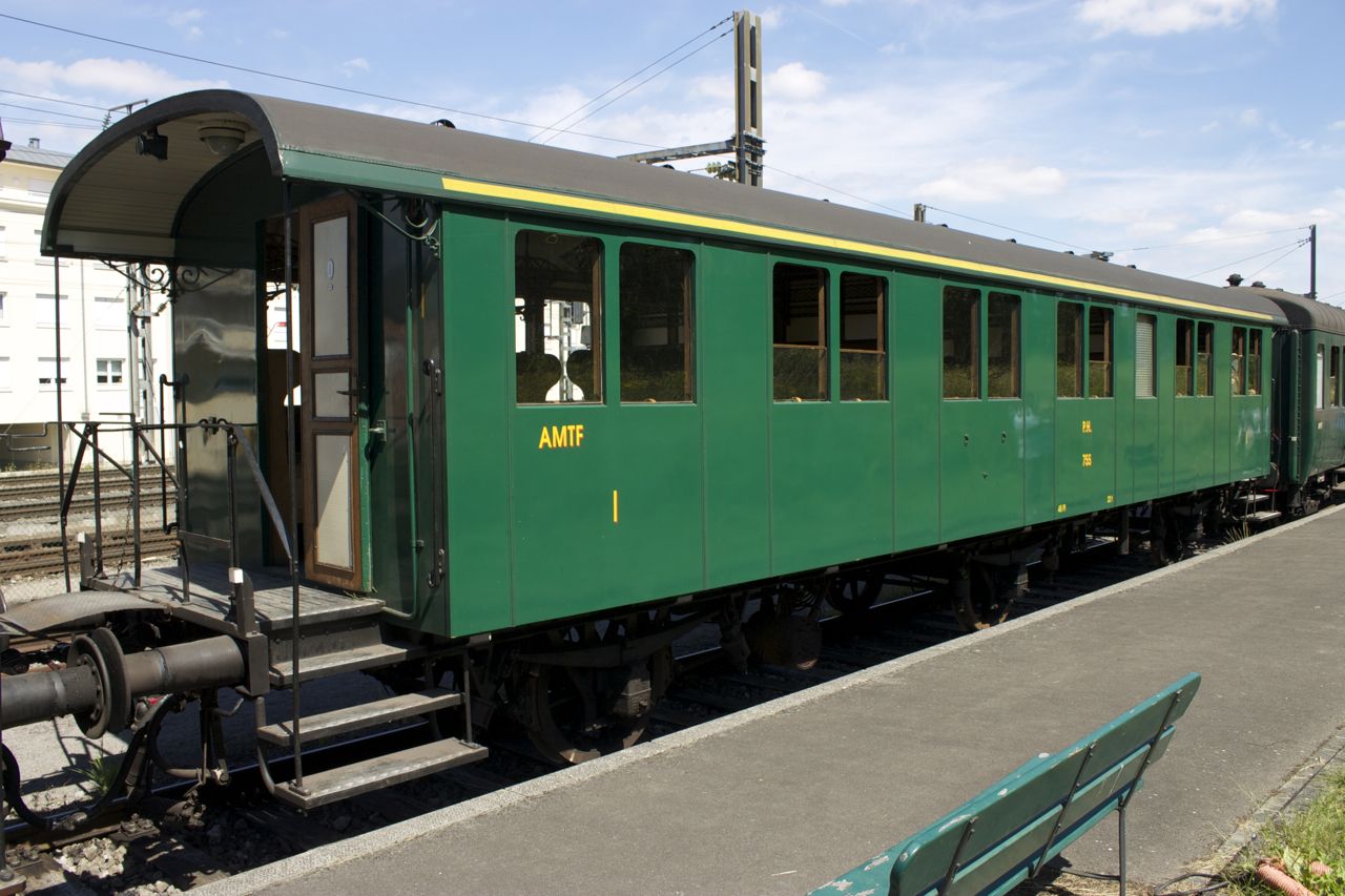 1.-Klasse-Wagen des Train 1900