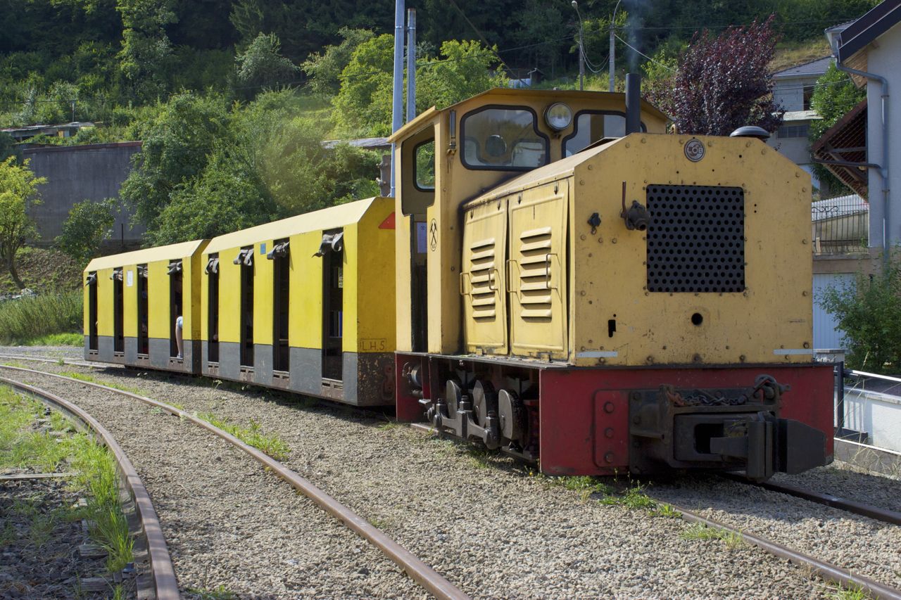 Internationaler Personenzug in Saulnes