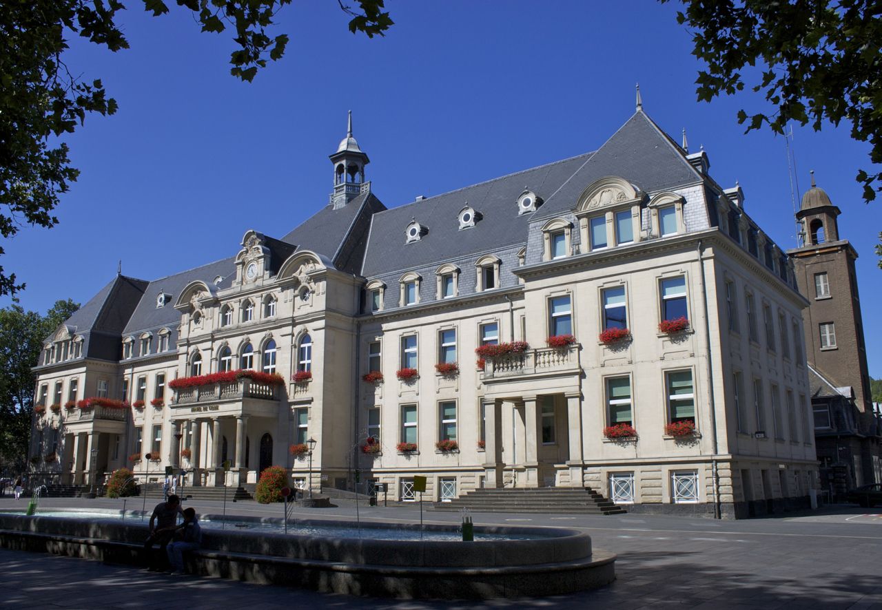 Das Rathaus von Dudelange