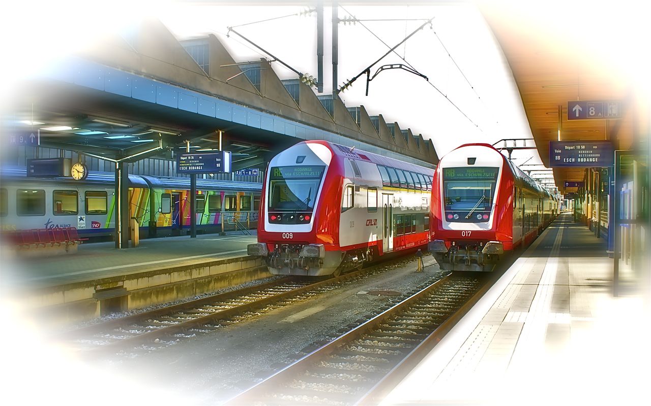 Bombardier-Doppelstockzüge in Luxemburg