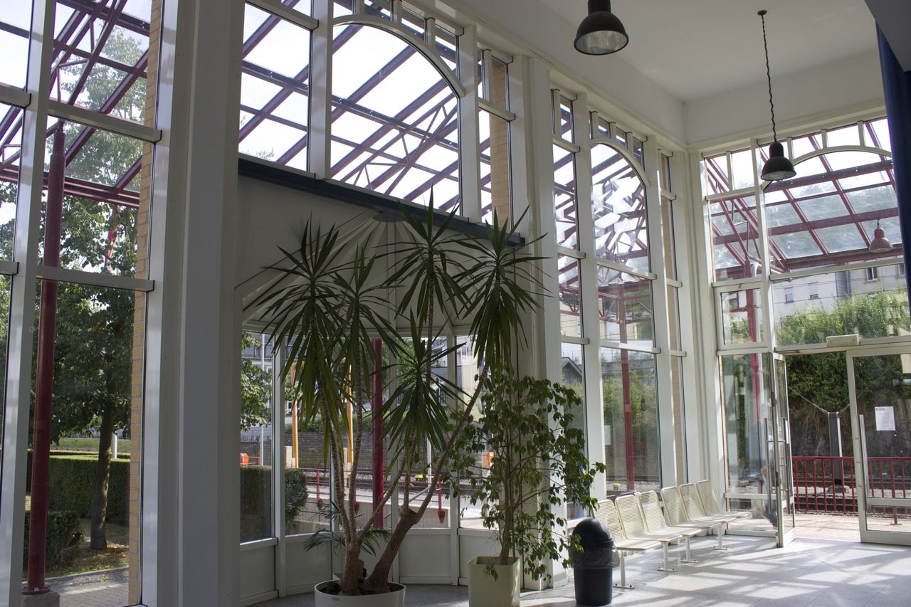 Bahnhofshalle Troisvierges