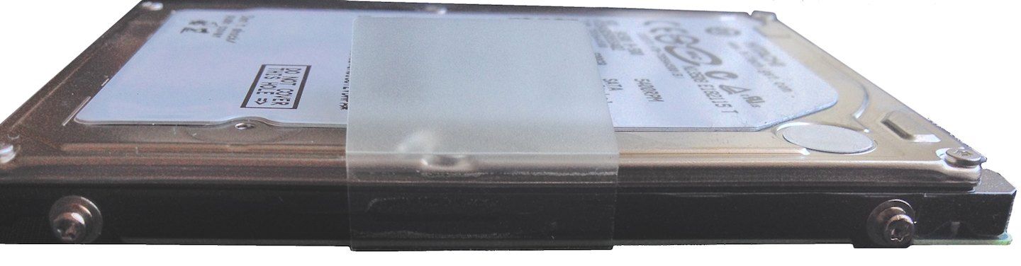 Festplatte mit Torx-T6-Befestigungsschrauben
