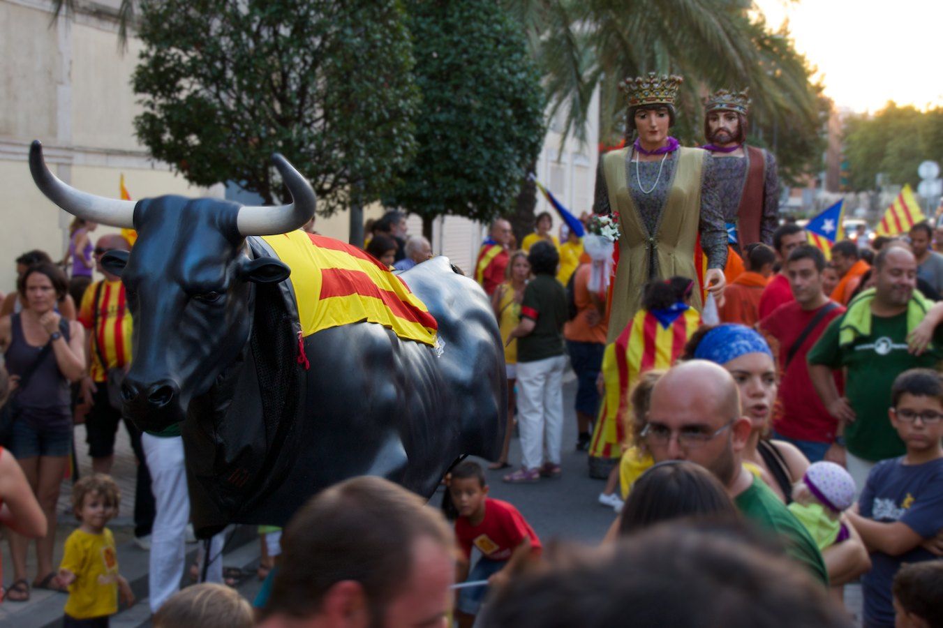 Demonstration in Reus
