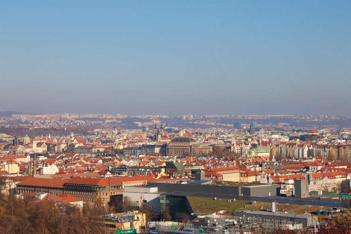 Aussicht auf Prag