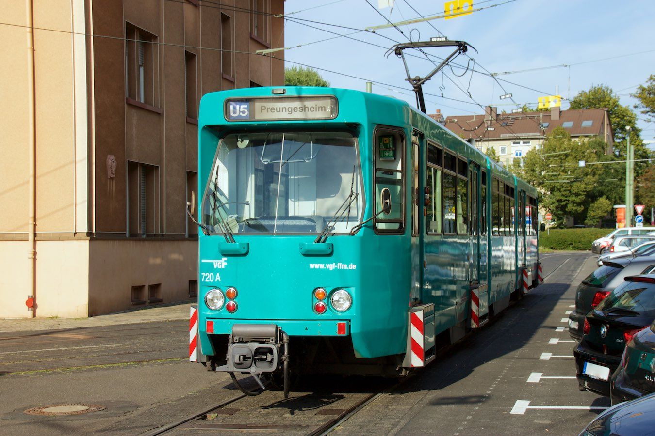 Ptb-Wagen in der Schwabstraße