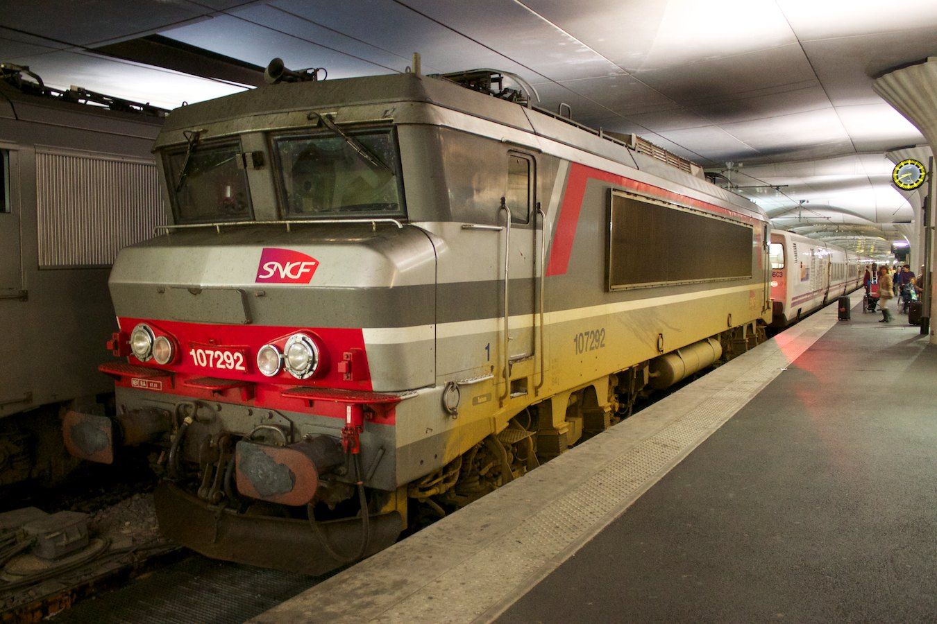 Ankunft des Elipsos in Paris Austerlitz