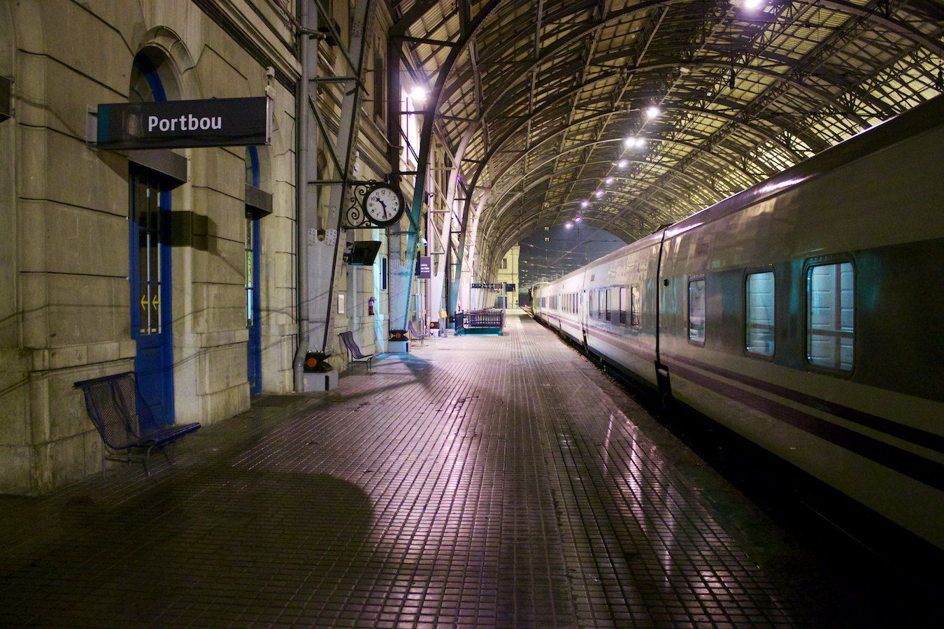 Elipsos Trenhotel in Portbou